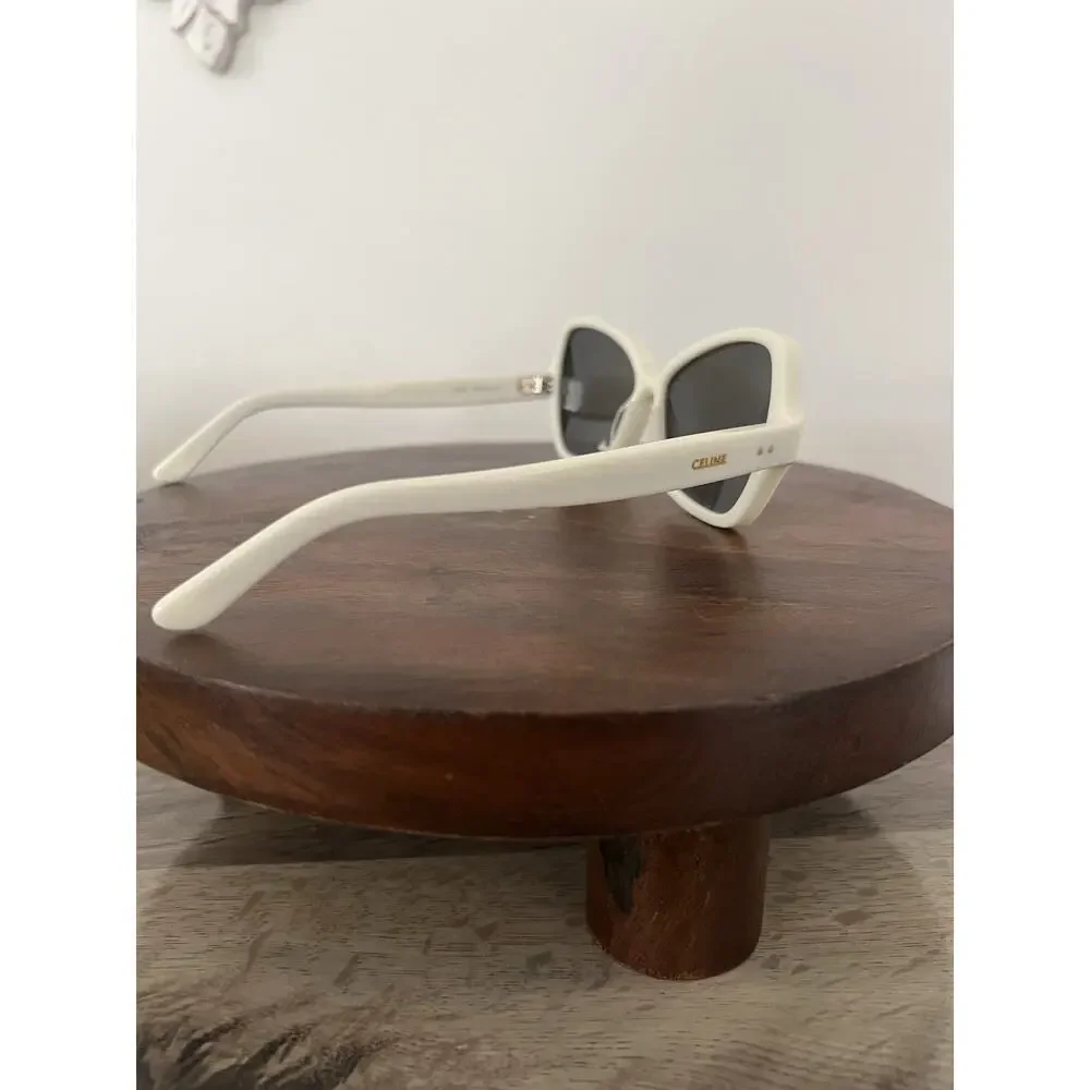 Celine White Butterfly Sunglasses CL400751 25c 56-14-145